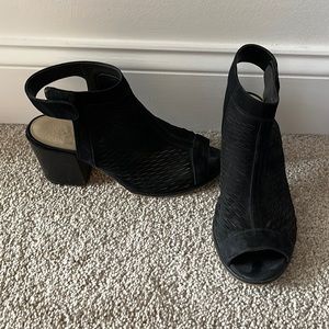 Vince Camuto open toe bootie